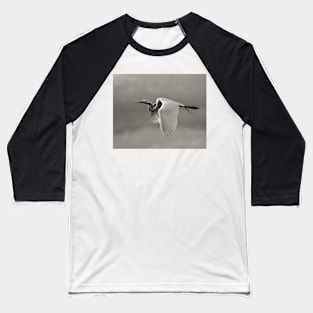 Flying Egret Baseball T-Shirt